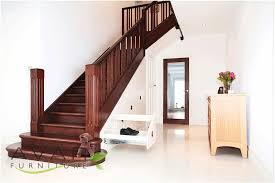 Hidden lights in the banister lights up the staircase so the owners don't need any lights while walking up or down. 19 Hidden Storage Solutions For Sneaky Homeowners