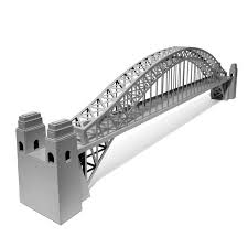 Sydney Harbour Bridge Assembled Architectural Paper Model Handmade Papercut Craft Gift Idea Paper Models Sydney Harbour Bridge Paper Model Architecture
