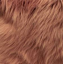 ： home decor fur ， pattern/style: Eden Light Rust 2 Inch Long Pile Soft Faux Fur Fabric By The Yard 10005 Faux Fur Fabric Fur Fabrics Fur Textures