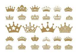 Crown Svg Bundle Princess Tiara Queen Crown Svg King Crown Etsy Crown Silhouette Crown Clip Art Crown Png