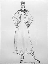 Ecole De La Chambre Syndicale De La Couture Parisienne Fashion Drawing Done At L Ecole De La Chambre Syndicale De La Couture Parisienne In 90
