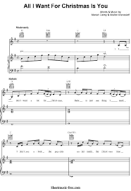 Birdy Skinny Love Chords Piano All I Want For Christmas Is You Sheet Music Mariah Carey Sheet Music Christmas Sheet Music Christmas Piano Sheet Music