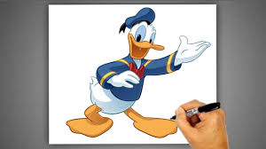 Donald duck png images free download. How To Draw Donald Duck Easy Drawing Donald Duck Cartoon Drawing Disney Character Youtube