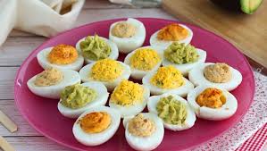 Oeufs Mimosa Declines En 4 Versions Recette Ptitchef Recette Recettes De Cuisine Oeufs Mimosa Recette Oeuf Mimosa