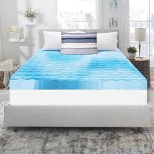 Homedics 4 Wave Support Memory Foam Antimicrobial Mattress Topper Queen Walmart Com In 2021 Mattress Topper Foam Mattress Topper Memory Foam Mattress Topper