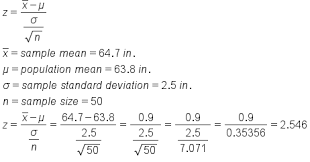 Thus the formula for calculating z score for a sample mean becomes. How To Find A P Value From A Z Test Statistic Tutorial Sophia Learning