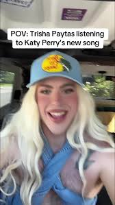 POV: Trisha Paytas listening to Womans World for the first time 💖🫶🏼  #trishapaytas #katyperry #womansworld #parody #impressions #comedyvideos  #fypツ