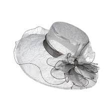 Elegante geschenke zur goldenen hochzeit und originelle geschenkideen für das brautpaar. Mode Bowknot Hochzeit Fedora Fur Frauen Organza Gaze Grosse Breite Krempe Sonnenhut Sommer Hut Flache Elegante Damen Kirche Hute De Grandado Com