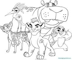 The spirit scene was added after producers thought simba. The Lion Guard Coloring Pages Coloring Home