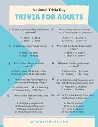 In parks and recreation, what hobby does ron swanson enjoy and run a side business for? Fun Trivia For Kids And Adults Free Printables Mom Wife Wine Fun Trivia Questions Free Trivia Trivia