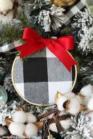 Black And White Buffalo Plaid Christmas Decor Black And White Buffalo Plaid Farmhouse Christmas Tree Plaid Christmas Decor Buffalo Plaid Christmas Tree Plaid Christmas