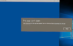 Tamat tempoh menunggutamat tempoh menunggu. Tempoh Percubaan Anda Untuk Aplikasi Ini Telah Berlaku Ralat Dalam Windows 10 Windows