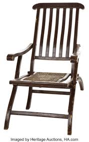 Titanic deck chair artifact card. Titanic Prop Deck Chair Movie Tv Memorabilia Lot 2721 Heritage Auctions