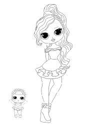Unicorn omg lol doll coloring pages. Lol Raskraska Shablon Lol Kukla Unicorn Coloring Pages Lol Doll Coloring Pages Horse Coloring Pages