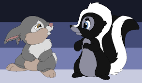 Another request ^^copyright disclaimer under section 107 of the copyright act 1976, allowance is made for fair use for purposes such as criticism, comment,. Thumper And Flower By Onlyhateconnectsus On Deviantart