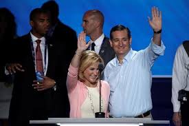 Heidi cruz is a managing director in the investment management division at goldman sachs and the wife of texas sen ted cruz. Ted Cruz S Wife Escorted Off Republican Convention Floor Amid Booing Reuters Com