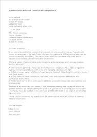 Sending a letter is one of the easiest ways to gain some attention from the recruiter and compel them to take a look at your resume. Administrative Assistant Cover Letter No Experience Templates At Allbusinesstemplates Com