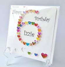 The best greeting cards are simple and striking, combining a clear message with a single image or looking for more greeting card design ideas? 6th Birthday Card Personalised And Handmade Age 6 Card Etsy In 2021 Kids Birthday Cards Creative Birthday Cards Girl Birthday Cards