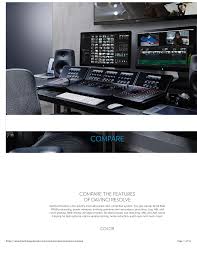Davinci resolve 17.2.2 is available to all software users as a free download for windows. Blackmagic Design Davinci Resolve 11 Compare Manualzz