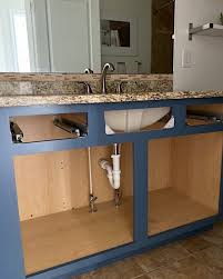 From basic to true blue. How To Paint Bathroom Cabinets Easy Step By Step Tips Jane At Home