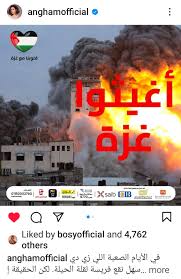 أنغام تدعم فلسطين وتطالب بمساعدة أهلها للصمود وعدم الاكتفاء بالدعاء | الشرق  برس