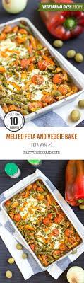 Oven Melted Feta And Veggie Bake Recipe Recipe Baked Veggies Recipes Baked Veggies Food