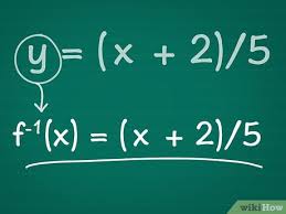 Put in your y value, and you'll get your initial x value back. How To Algebraically Find The Inverse Of A Function 5 Steps