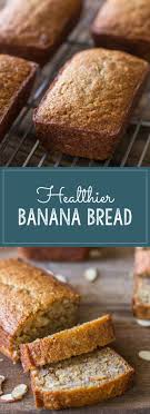 Our Favorite Banana Bread Made With Greek Yogurt Coconut Oil And White Whole Wheat Flour Healthy Banana Bread Banana Recipes Banana Healthy