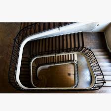 This Photograph Is Behind Richard Castle S Desk On The Abc Show Castle William Curtis Rolf Titled Staircase Escaleras Decoracion De Unas Arquitectura