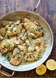 Chicken Piccata With Artichokes Recipe Artichoke Recipes Chicken Piccata Italian Dishes