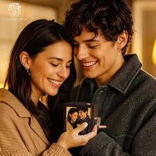 Custom Flipbook Photo Box With Light: Wooden Hand-crank Album, Personalized  Memory Gift for Couples