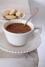 Paris In The Rain Drinking Hot Chocolate Hot Chocolate Recipes Hot Chocolate Chocolate Drinks