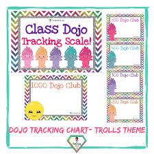 Teacher Resource Trolls Class Dojo Tracking Charts The