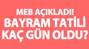 Ramazan bayramı'na kısa bir süre kalırken, son gelişmeleri haberimizde derledik. Bayram Tatili Kac Gun Olacak Beklenen Karar Aciklandi Ramazan Bayrami 2017 Son Dakika Haberleri
