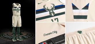 Player name and number are screenprinted in the style of the bucks city edition jerseys; Nike Nba City Edition Uniform Nike News
