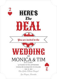 Shop our unique selection of destination vegas wedding gifts, invitations, favors and so much more! Las Vegas Wedding Invitations Invitation Wording Ideas Templates