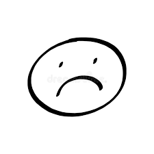 Sadness is one of the six basic emotions. Sad Face Drawing Stock Illustration Illustration Of Sketch 87538264