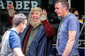 It is a story when dr. Dressed Like A Tramp And Pulling Crazy Faces Sir Anthony Hopkins Is Unrecognisable On The Set Of The New Thor Movie Wales Online