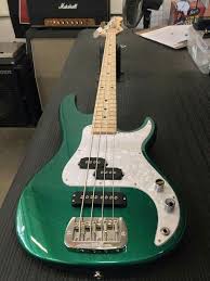 We want you to have fun learning to play. Here S An Sb 2 In Emerald Green Pearl Guard Maple Neck With Clear Satin Finish Clf078076 Is Headed To Jim S Music Cen Bass Guitar Lessons Bass Guitar Guitar