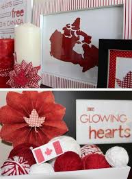 50 Red And White Home Decorating Ideas For Canada Day Canada Day Crafts Canada Day Canada Day Party