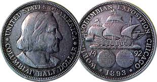 Coin Value Us Columbian Exposition Chicago Half Dollar