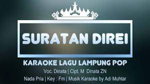 Putus Unyen Harapan Karaoke Lirik Nada Wanita Lagu Lampung Pop Voc Dinata Key Dm Youtube