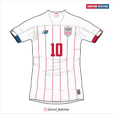 On friday, twitter told us that some website leaked the new usmnt home jersey. United States X New Balance Shirt Concepts Kit Design Football Shirt Blog