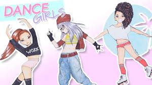 Schön www foxydraws de ausmalbilder source : Dance Girls Malen Topmodel Dance Malbuch Foxy Draws Youtube