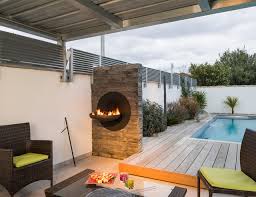 Cuisine D Ete Mko Concept Et Barbecue Focus Contemporain Terrasse Et Patio Montpellier Par L Esprit Design Barbecue Cheminee Design Appartement Design