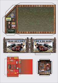 Diorama Paper Scale 1 43 By Ovidiuart Deviantart Com On Deviantart Paper Models House Paper Models Diorama