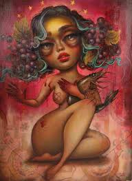 Sold at Auction: Tatiana Suarez, Tatiana Suarez Oil On Wood Panel  “Estrella, 2012