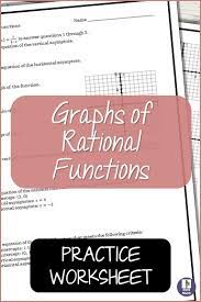 Students Practice Graphing Rational Functions And Finding Horizontal Asymptotes Vertical Asymptotes Slant A Rational Function Precalculus Activities Graphing