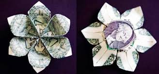 Tulip origami easy origami flower origami flowers tutorial easy origami for kids how to make origami useful origami flower tutorial fun origami diy and crafts. Money Origami Flower Edition 10 Different Ways To Fold A Dollar Bill Into A Blossoming Bloom Origami Wonderhowto