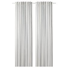 Ikea Adelspinnare Tenda 2 Teli Bianco A Righe Nel 2020 Tende Ikea Bastone Per Tende